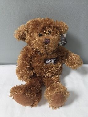NWT Adorable Hershey Kiss 8”  Teddy Bear born 2/10/2006 soft Cuddly Plush